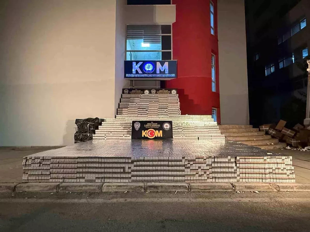 adanada 105 bin paket kacak sigara ele ge gecirildi 9tSzHJZY.jpg