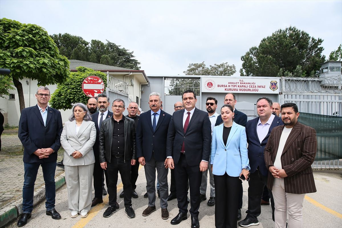 CHP’li Ulaş Karasu, Tutuklu Mustafa Bozbey’i Cezaevinde Ziyaret Etti