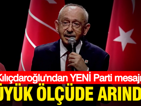 Kilicdaroglundan yeni parti mesaji cok sukur buyuk olcude arindik IOn1gjNX